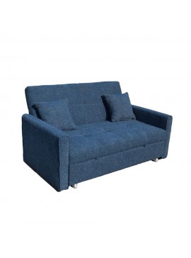 Liberta DUAL ΚΑΝΑΠΕΣ ΚΡΕΒΑΤΙ 2ΘΕΣΙΟΣ ΜΠΛΕ 153x89xH85cm 153x89xH85cm 01-3323