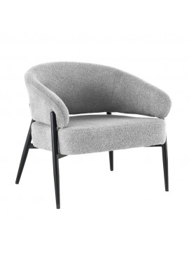 Liberta MORITZ ΠΟΛΥΘΡΟΝΑ ΓΚΡΙ 73x72xH75cm 73x72xH75cm 01-3373