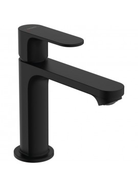 Hansgrohe ΜΠΑΤΑΡΙΑ ΝΙΠΤΗΡΑ REBRIS S 110 ΜΕ ΒΑΛΒΙΔΑ POP UP ΜΑΥΡΗ ΜΑΤ HANSGROHE KANEL-326.72517670