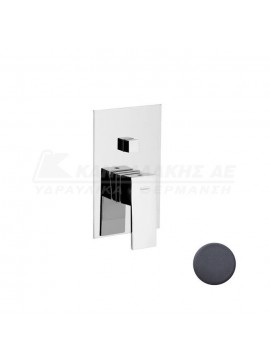 Zanetti Chini ΜΠΑΤΑΡΙΑ ΝΤΟΥΣΙΕΡΑΣ ZC6 ΕΝΤΟΙΧΙΖΟΜΕΝΗ 2 ΕΞΟΔΩΝ ΜΑΥΡΗ MAT ZANNETI KANEL-494.ZC600301NO