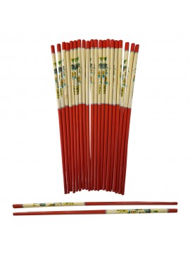 Artekko Ιαπωνικά Αυθεντικά Ξύλινα Chopsticks Κεραμιδί Μπεζ 2pcs Artekko 019-0007