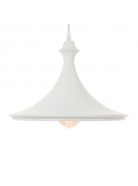 Artekko Aluminum Φωτιστικό Οροφής Μονόφωτο (Ε27) Λευκό/Μπρονζέ (34x34x27)cm Artekko 023-3328