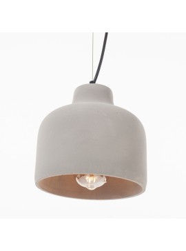 Artekko Cement Φωτιστικό Οροφής Μονόφωτο (Ε27) Τσιμεντένιο Γκρι (20x20x20)cm Artekko 023-3334