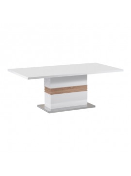 Τραπέζι Zoekrin Inart λευκό mdf 200x100x76εκ