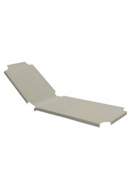 Metaxakis   Sun-Lounger Cover Textilene Double Colored white-Brown*  metax-03-02-246 διάστ.0.0000 x 0.0000 x 0.0000