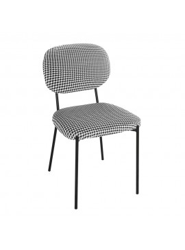 COCO ΚΑΡΕΚΛΑ PIED DE POULE 43x56xH82cm 03-0715