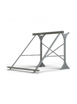 Rivo ΒΑΣΗ ΗΛ. ΘΕΡΜΟΣΙΦΩΝΑ ΤΑΡΑΤΣΑΣ ΤΥΠΟΥ Δ ΓΙΑ 2 ΣΥΛΛΕΚΤΕΣ ΥΨΟΥΣ 2m RIVO ST KANEL-44.9.ΒΣ24