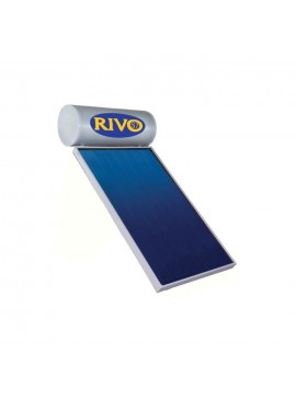 Rivo ΗΛΙΑΚΟΣ ΘΕΡΜΟΣΙΦΩΝΑΣ GLASS ΔΙΠΛΗΣ ΕΝΕΡΓΕΙΑΣ STK150S 1x2,40m² ΚΕΡΑΜΟΣΚΕΠΗΣ RIVO ST KANEL-44.1.15024Κ