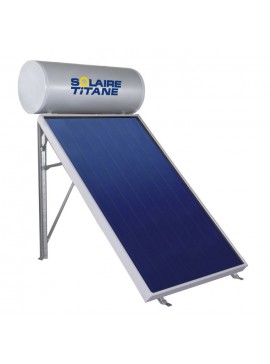 Solaire Titane ΗΛΙΑΚΟΣ ΘΕΡΜΟΣΙΦΩΝΑΣ GLASS ΔΙΠΛΗΣ ΕΝΕΡΓΕΙΑΣ ST150S 1x2,40m² ΤΑΡΑΤΣΑΣ SOLAIRE TITANE KANEL-444.1.15024