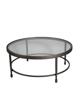 Liberta GRANAZ COFFEE TABLE ΜΑΥΡΟ ΜΑΥΡΟ 100x100xH42,5cm 100x100xH42,5cm 04-1102