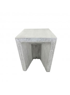 Liberta GATE SIDE TABLE CEMENT 34x34xH47cm 34x34xH47cm 04-1187