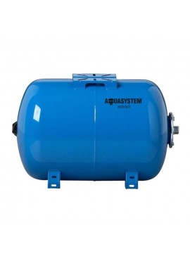 Aquasystem ΔΟΧΕΙΟ ΔΙΑΣΤΟΛΗΣ VAO 100L ΟΡΙΖ. ΜΕ ΒΑΣΗ ΜΠΛΕ AQUASYSTEM KANEL-106.1.VAO100