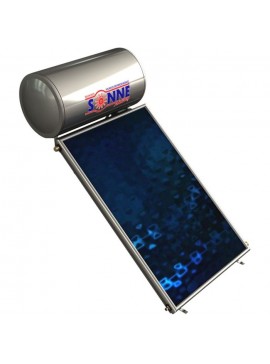Sonne ΗΛΙΑΚΟΣ ΘΕΡΜΟΣΙΦΩΝΑΣ GLASS ΔΙΠΛΗΣ ΕΝΕΡΓΕΙΑΣ 160L 1x2,40m² ΚΕΡΑΜΟΣΚΕΠΗΣ PHAETHON SONNE KANEL-344.16024/Κ
