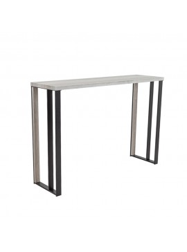 COMBO ΚΟΝΣΟΛΑ SONOMA DECAPE ΜΑΥΡΟ 110x30xH75cm 05-0508