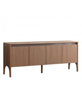 Liberta WOOD ΜΠΟΥΦΕΣ 4ΠΟΡΤΕΣ ΚΑΡΥΔΙ 200x45xH81cm 200x45xH81cm 05-0646