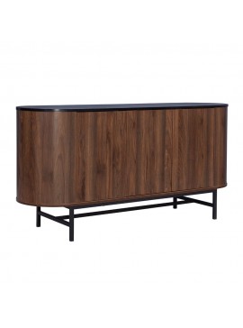 Liberta OVAL ΜΠΟΥΦΕΣ 3ΠΟΡΤΕΣ ΚΑΡΥΔΙ 150x45xH74cm 150x45xH74cm 05-0665