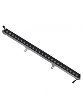 05114 GloboStar® LED Wall Washer Αρχιτεκτονικού Φωτισμού 100cm GENIUS DMX512 48W CREE 24v 4800lm Δέσμης 10-30° Μοιρών Αδιάβροχο IP66 RGB GloboStar 05114