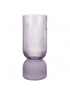 Βάζο ArteLibre Μοβ Γυαλί 26cm