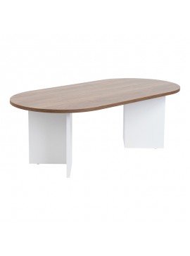 Intrahome Τραπέζι σαλονιού Tabletod Intrahome σε καρυδί-λευκή απόχρωση 119x60x40εκ | SKU: INTRAPA-182112716