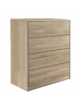 Intrahome Συρταριέρα Kuanger Intrahome mdf σε φυσική απόχρωση 80x40x80εκ | SKU: INTRAPA-183111224