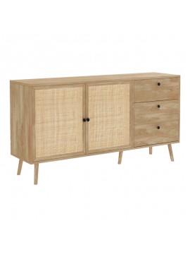 Μπουφές Luro Intrahome sonoma 150x39x79εκ INTRAPA-197111115