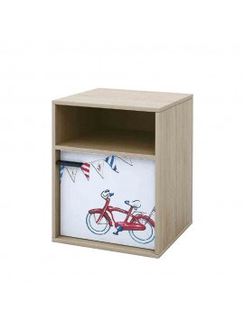 BICYCLE ΚΟΜΟΔΙΝΟ SONOMA ΜΕ PATTERN 44,5x36xH55cm 09-1218