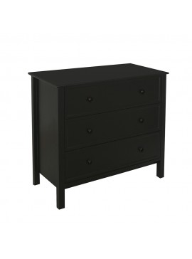 Liberta HOMEY ΣΥΡΤΑΡΙΕΡΑ 3ΣΥΡΤΑΡΙΑ ΜΑΥΡΟ 80x40xH77cm 80x40xH77cm 09-1544