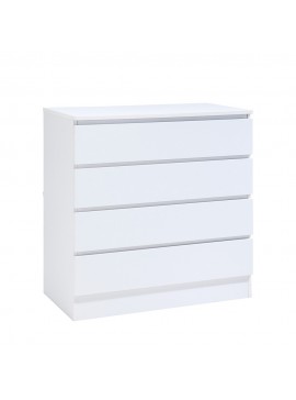 Liberta POLO ΣΥΡΤΑΡΙΕΡΑ 4ΣΥΡΤΑΡΙΑ ΛΕΥΚΟ 76x40xH81cm 76x40xH81cm 09-1790