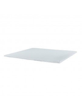 Liberta MOUSSE ΑΝΩΣΤΡΩΜΑ 180x200cm ΛΕΥΚΟ 200x180xH5cm 200x180xH5cm 09-1932
