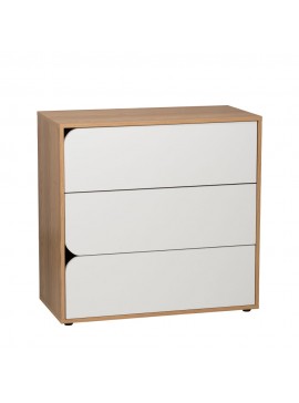 Liberta SMILE ΣΥΡΤΑΡΙΕΡΑ SONOMA ΛΕΥΚΟ 80x39,5xH80cm 80x39,5xH80cm 09-1982