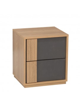 Liberta JENGA ΚΟΜΟΔΙΝΟ SONOMA ΓΚΡΙ 40x35xH45cm 40x35xH45cm 09-1986