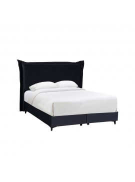 Liberta LONGWAVE ΚΡΕΒΑΤΙ ΜΕ ΑΠΟΘΗΚ. ΧΩΡΟ (ΓΙΑ ΣΤΡΩΜΑ 160x200cm) ΓΚΡΙ 26-911 207x180xH140cm 207x180xH140cm 09-1993