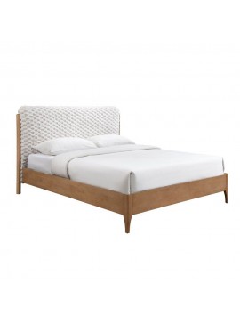 Liberta LORDY ΚΡΕΒΑΤΙ (ΓΙΑ ΣΤΡΩΜΑ 160x200cm) CREAM 207,5x177xH103,5cm 207,5x177xH103,5cm 09-2033