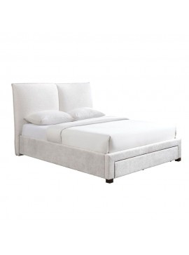 Liberta OASIS ΚΡΕΒΑΤΙ (ΓΙΑ ΣΤΡΩΜΑ 160x200cm) CREAM 217x171,5xH121,7cm 217x171,5xH121,7cm 09-2034