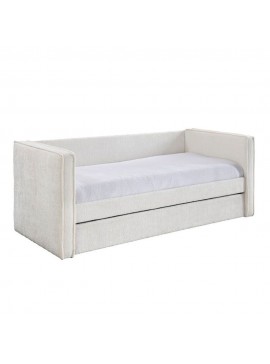 Liberta CALMO ΚΑΝΑΠΕΣ ΚΡΕΒΑΤΙ (ΓΙΑ ΣΤΡΩΜΑ 90x195cm) CREAM 222x99xH84,2cm 222x99xH84,2cm 09-2035