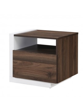 Liberta DOBLE ΚΟΜΟΔΙΝΟ 1ΠΟΡΤΑ ΚΑΡΥΔΙ ΛΕΥΚΟ 46x40xH43cm 46x40xH43cm 09-2047
