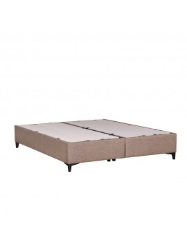 Liberta INTERNO ΒΑΣΗ ΜΕ ΑΠΟΘΗΚ.ΧΩΡΟ 160x200cm ΓΚΡΙ ΚΑΦΕ 20-914 200x160xH34cm 200x160xH34cm 09-2108