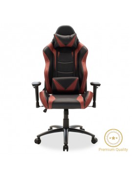 Καρέκλα γραφείου Russel-Gaming SUPREME QUALITY pu μαύρο-μπορντώ 095-000002