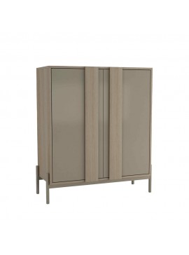 Liberta CAPPUCINO ΚΟΜΟΤΑ-ΠΑΠΟΥΤΣΟΘΗΚΗ SONOMA LATTE 84,4x36,5xH97cm 84,4x36,5xH97cm 10-0049
