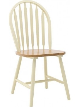 Καρέκλα τραπεζαρίας "BOSTON" από μασίφ ξύλο σε χρώμα de cape-καρυδί 45x48x93 100-00585