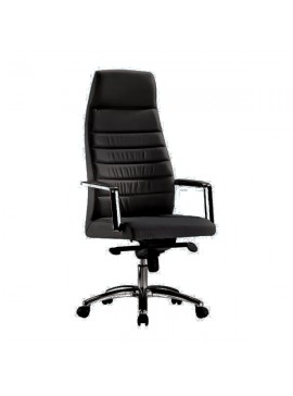 Καρέκλα γραφείου διευθυντή "PANDORA" PU μαύρο 66x63x124/134 100-02689