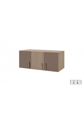 Προέκταση Ντουλάπας, 1211005 Μόκα, 53x50x120, Genomax GenomCITY1005MOKA