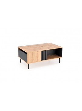 SONIA coffe table, artisan oak / black DIOMMI-60-29352