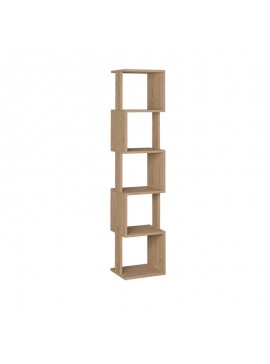 Βιβλιοθήκη - στήλη Piri pakoworld oak μελαμίνης 35x30x161εκ 119-001185