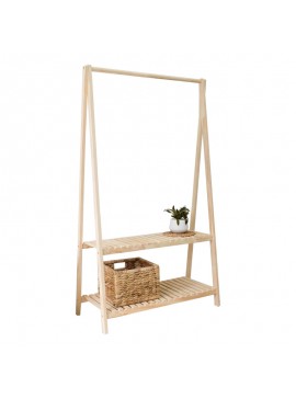 Έπιπλο εισόδου Linett pakoworld φυσικό 86x38x148εκ 120-000322
