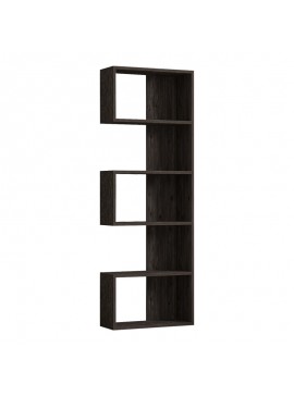 Intrahome Βιβλιοθήκη Cascade Intrahome σε σκούρο καρυδί απόχρωση 51.8x22x150εκ | SKU: INTRAPA-231111632