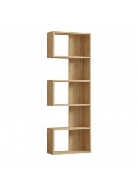 Intrahome Βιβλιοθήκη Cascade Intrahome σε oak απόχρωση 51.8x22x150εκ | SKU: INTRAPA-231111633