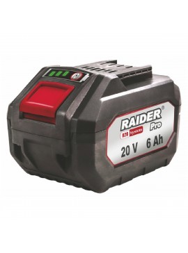  RAIDER   RAIDER R20 ΜΠΑΤΑΡΙΑ Li-ion 20V 6Ah RDP-R20 131161  LEUKA-10-5094 