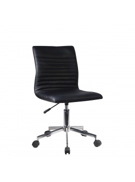 Artelibre Καρέκλα Γραφείου ΕΡΑΤΩ Μαύρο PVC 45x57x81-91cm Arte-14230025