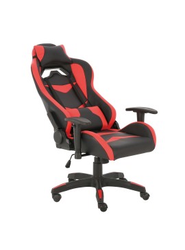 ArteLibre Καρέκλα Γραφείου Gaming ΑΙΜΙΛΙΑ Κόκκινο PVC 69x67x124-134cm Arte-14240039